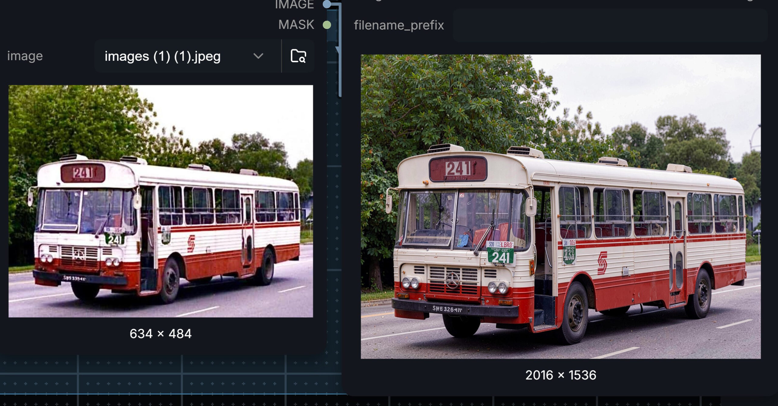 Restoring and upscaling a vintage photo in ComfyUI Restoring and upscaling a vintage photo in ComfyUI