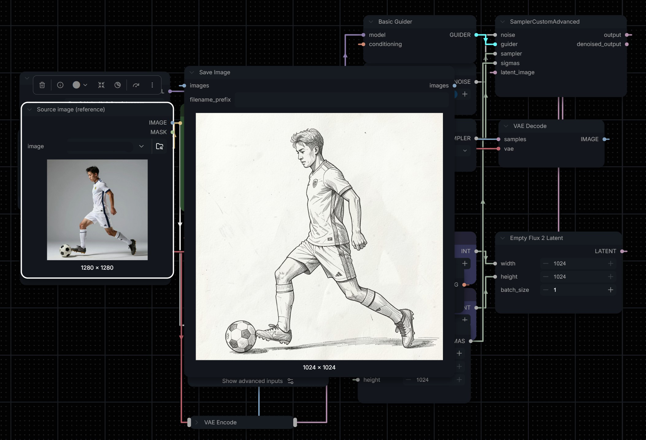 LoRA pencil storyboard style in ComfyUI LoRA pencil storyboard style in ComfyUI