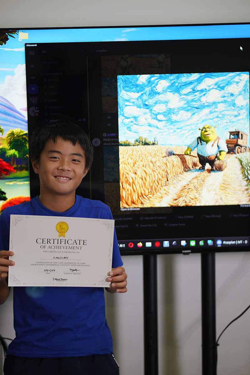September Holiday Camps - AI Art