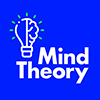 slides masthead Blue background with white "Mind Theory" text and lightbulb icon
