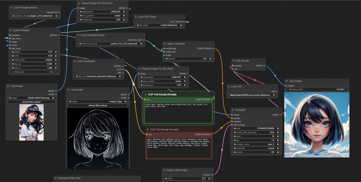 Generative AI Visuals | ComfyUI Stable Diffusion ControlNet - Mind ...
