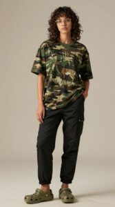 AI fashion model generated with Z-Image in ComfyUI