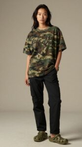 AI fashion model generated with Z-Image in ComfyUI