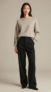 AI fashion model generated with Z-Image in ComfyUI