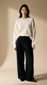 AI fashion model generated with Z-Image in ComfyUI