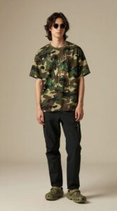 AI fashion model generated with Z-Image in ComfyUI