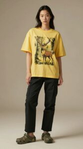 AI fashion model generated with Z-Image in ComfyUI