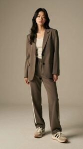 AI fashion model generated with Z-Image in ComfyUI