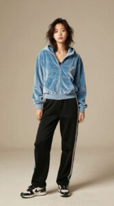 AI fashion model generated with Z-Image in ComfyUI