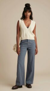 AI fashion model generated with Z-Image in ComfyUI