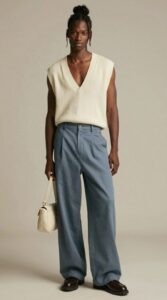 AI fashion model generated with Z-Image in ComfyUI