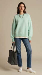 AI fashion model generated with Z-Image in ComfyUI