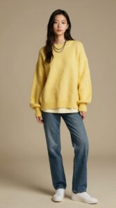 AI fashion model generated with Z-Image in ComfyUI