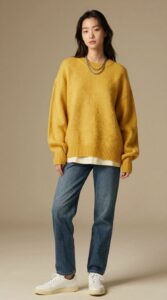 AI fashion model generated with Z-Image in ComfyUI