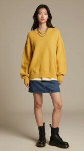 AI fashion model generated with Z-Image in ComfyUI