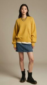 AI fashion model generated with Z-Image in ComfyUI