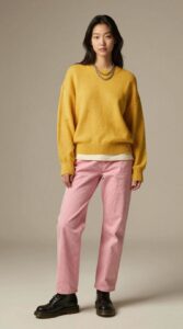 AI fashion model generated with Z-Image in ComfyUI