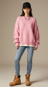 AI fashion model generated with Z-Image in ComfyUI