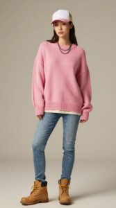 AI fashion model generated with Z-Image in ComfyUI