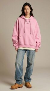 AI fashion model generated with Z-Image in ComfyUI