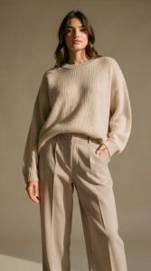 AI fashion model generated in ComfyUI