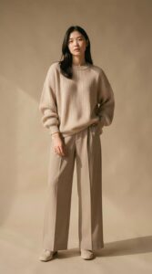 AI fashion model generated in ComfyUI